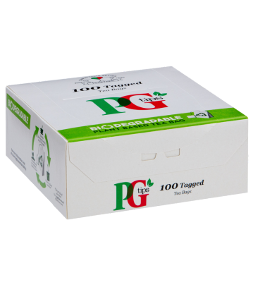 PG Tips Tagged Tea Bags x 100 – Cellar Supplies | Wholesale Snacks ...